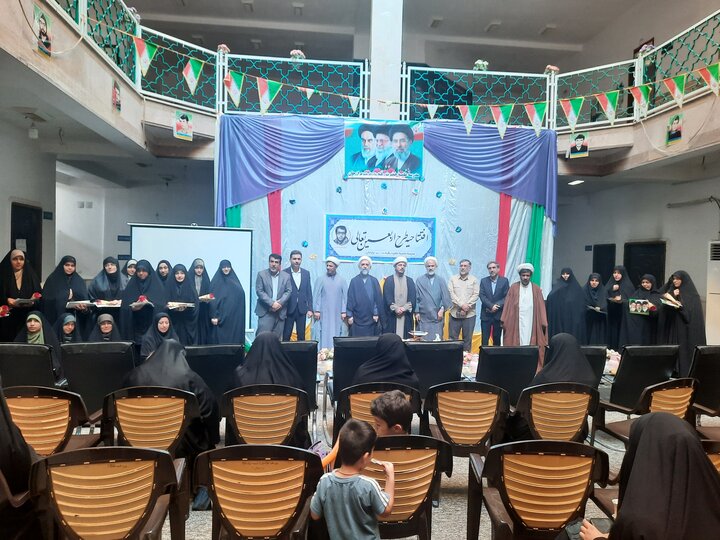 افتتاحیه طرح «اربعین تعالی ۱۴۰۵» در مدرسه علمیه حضرت رقیه (س) برازجان