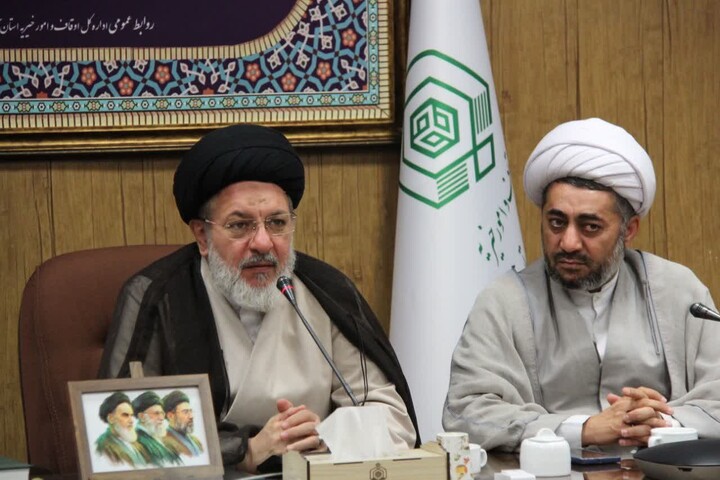 تصاویر / امضای تفاهم‌نامه همکاری ستاد اقامه نماز و اداره کل اوقاف و امور خیریه آذربایجان شرقی