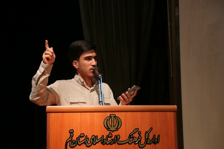 محفل ادبی شب شعر انتقام امام شهید