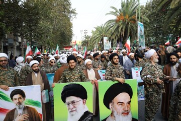 تصاویر/ حضور طلاب و مبلغین حوزه علمیه مازندران رزمایش جانفدا