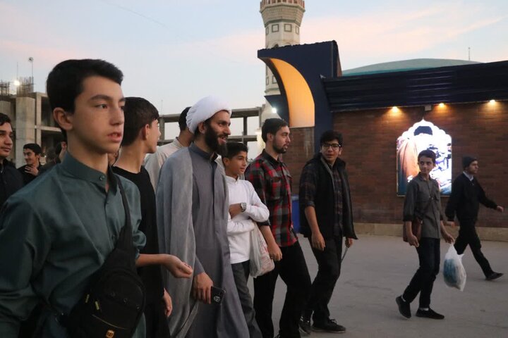 اردوی زیارتی طلاب مدرسه علمیه آیت‌ الله بهاری (ره) به شهر مقدس قم