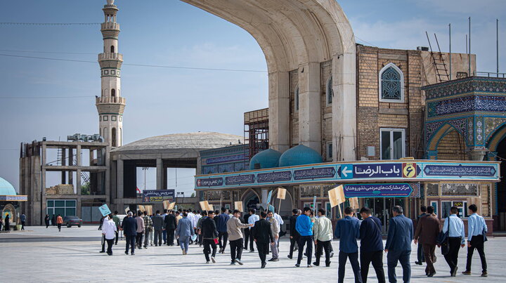 گزارش تصویری +مسجد مقدس جمکران میزبان رقابت دانش‌آموزان کشور در گفتمان مهدوی