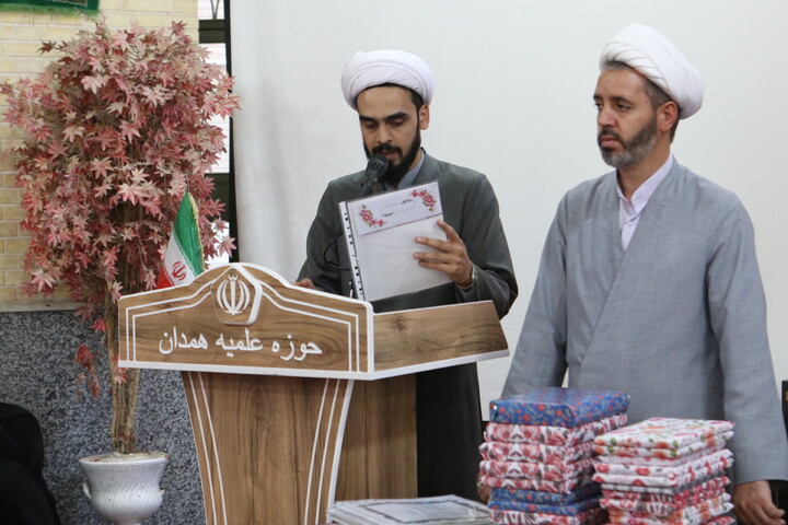 تصاویر/  تجلیل از پژوهشگران ممتاز مدرسه علمیه آیت الله آخوند(ره)