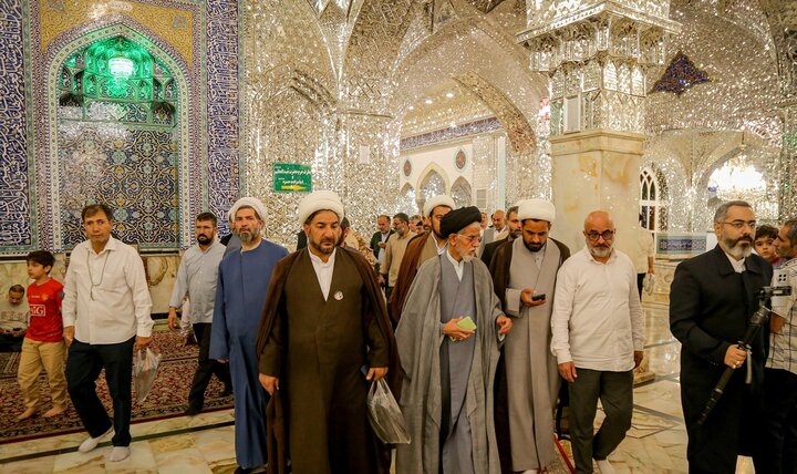تصاویر/ تشرف اعضای ستاد اعتکاف به آستان مقدس حضرت عبدالعظیم(ع)