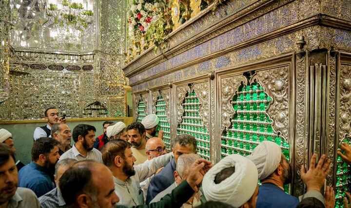 تصاویر/ تشرف اعضای ستاد اعتکاف به آستان مقدس حضرت عبدالعظیم(ع)