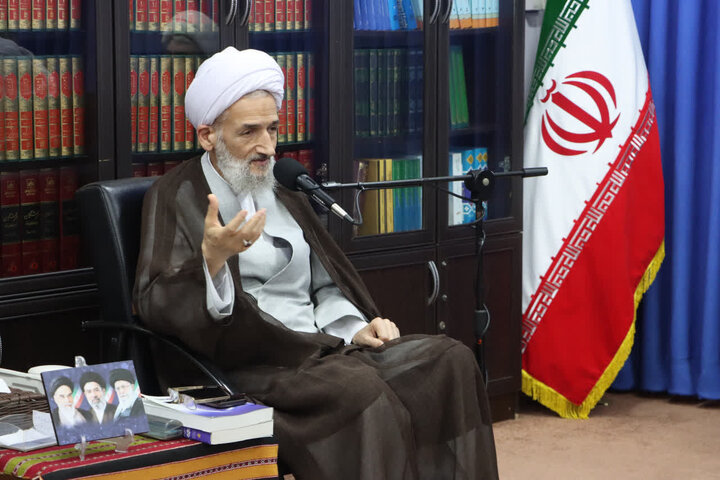 دیدار اعضای کنگره نوحه فاطمی با نماینده ولی‌فقیه در مازندران
