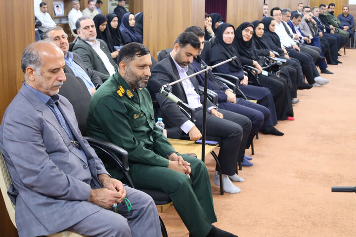 دیدار مدیرکل و روسای ادارات ورزش و جوانان مازندران با نماینده ولی‌فقیه