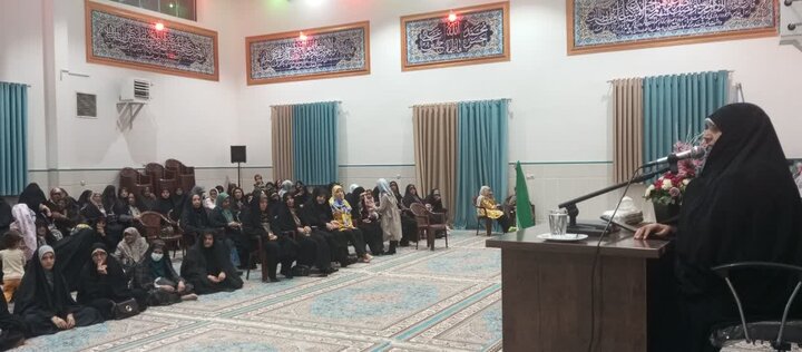 تصاویر/ مراسم جشن ولادت حضرت زینب (س) در مدرسه علمیه الزهرا شهربابک
