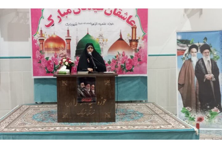 تصاویر/ مراسم جشن ولادت حضرت زینب (س) در مدرسه علمیه الزهرا(س) شهربابک