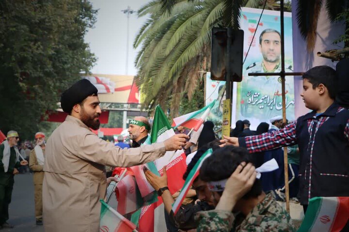 رزمایش جانفدا با حضور طلاب ، اساتید و مبلغین حوزه علمیه استان مازندران