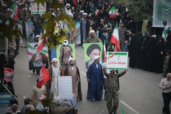 رزمایش جانفدا با حضور طلاب ، اساتید و مبلغین حوزه علمیه استان مازندران