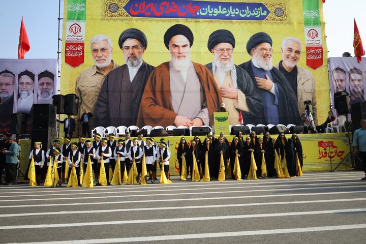 رزمایش جانفدا با حضور طلاب ، اساتید و مبلغین حوزه علمیه استان مازندران