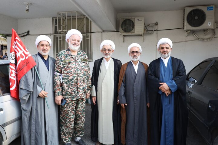 رزمایش جانفدا با حضور طلاب ، اساتید و مبلغین حوزه علمیه استان مازندران