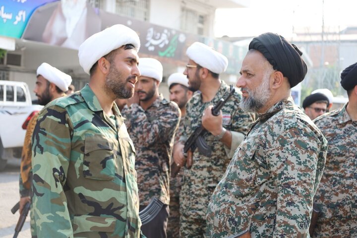 رزمایش جانفدا با حضور طلاب ، اساتید و مبلغین حوزه علمیه استان مازندران