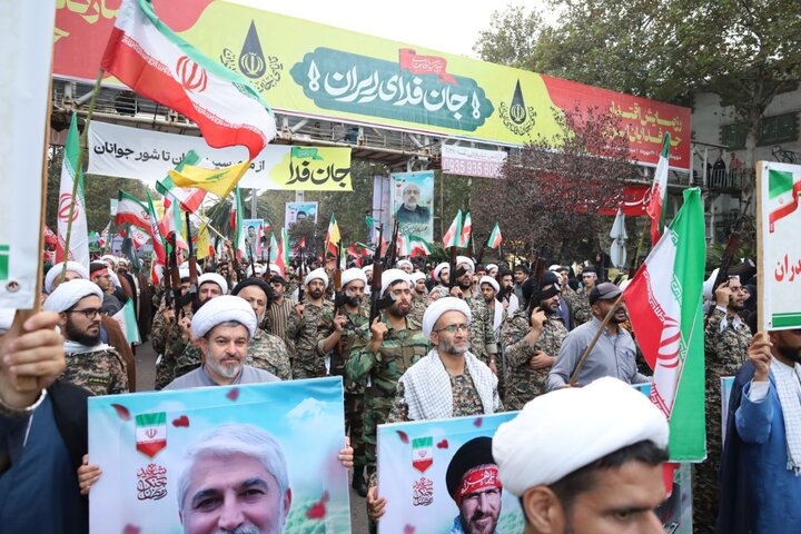 رزمایش جانفدا با حضور طلاب ، اساتید و مبلغین حوزه علمیه استان مازندران