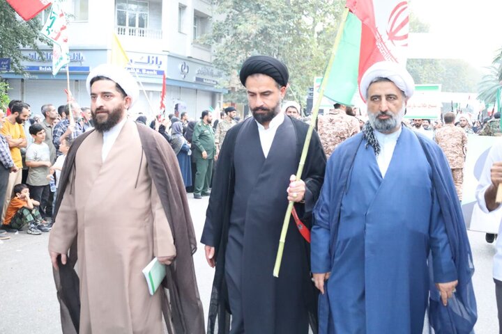 رزمایش جانفدا با حضور طلاب ، اساتید و مبلغین حوزه علمیه استان مازندران
