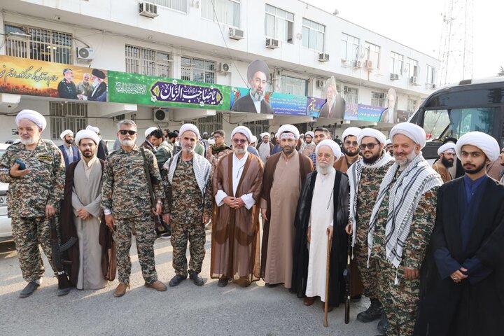 رزمایش جانفدا با حضور طلاب ، اساتید و مبلغین حوزه علمیه استان مازندران
