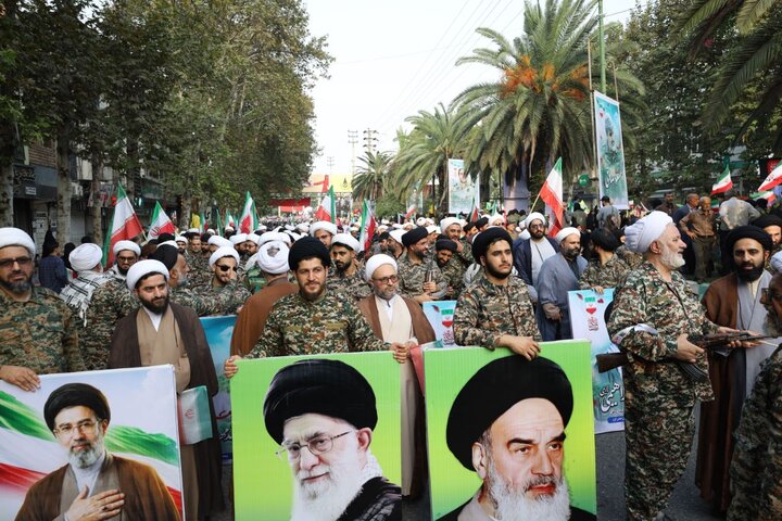 تصاویر/ حضور طلاب و مبلغین حوزه علمیه مازندران رزمایش جانفدا