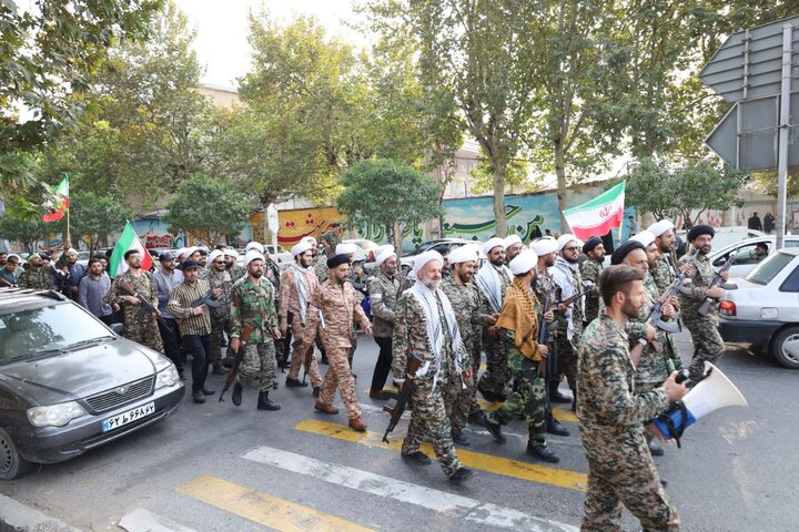 رزمایش جانفدا با حضور طلاب ، اساتید و مبلغین حوزه علمیه استان مازندران