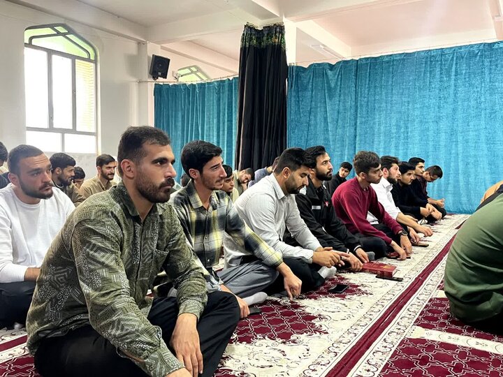 تصاویر/ جلسه اخلاق طلاب مدرسه علمیه امام رضا (ع) میاندوآب