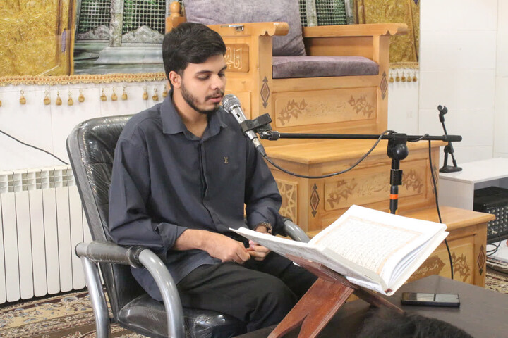 تصاویر/ برگزاری محفل انس با قرآن در مدرسه علمیه امام مهدی (عج) کرمان