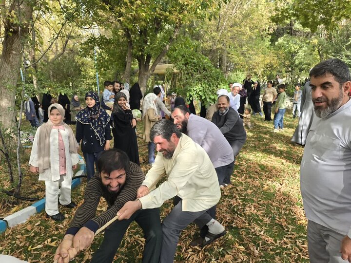 تصاویر/ اردوی تفریحی خانوادگی طلاب در اردوگاه فجر همدان