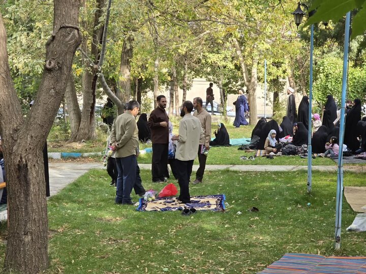 تصاویر/ اردوی تفریحی خانوادگی طلاب در اردوگاه فجر همدان