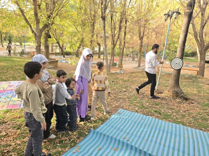 تصاویر/ اردوی تفریحی خانوادگی طلاب در اردوگاه فجر همدان
