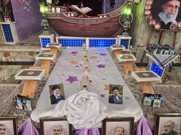 تصاویر/ برپایی نمایشگاه اسوه با حضور امام جمعه شهرستان ساوه