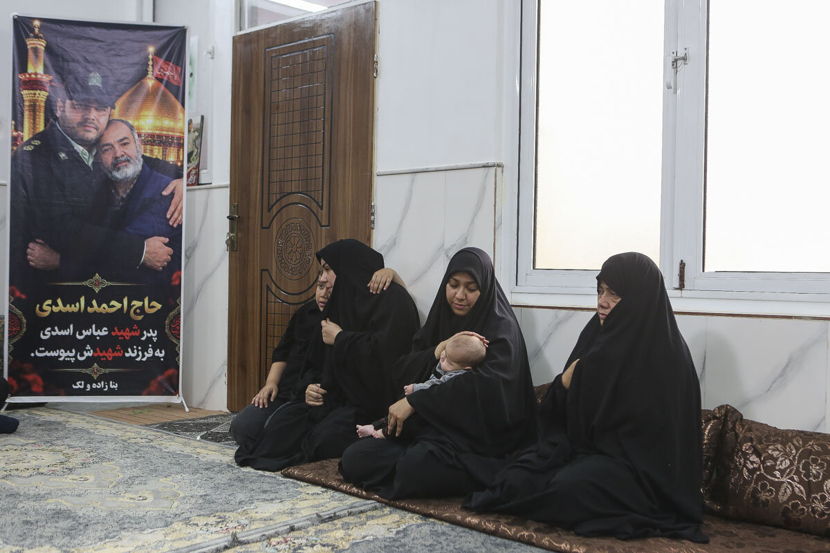 مزار سفیدی که عباس پیش از شهادت به مادر نشان داد