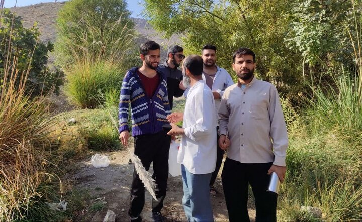تصاویر/ کوهنوردی طلاب مدرسه علمیه آیت‌الله مدنی کاشانی(ره)