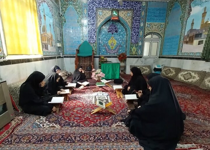 تصاویر/ طلاب جدیدالورود مدرسه فاطمیه مهدیشهر به زیارت امامزاده قاسم بن موسی فرزند امام کاظم علیه السلام