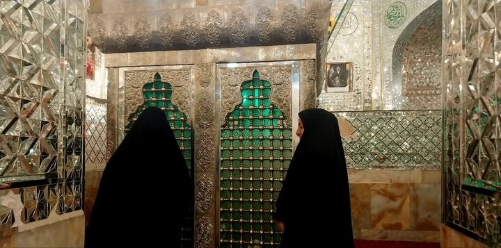 تصاویر/ طلاب جدیدالورود مدرسه فاطمیه مهدیشهر به زیارت امامزاده قاسم بن موسی فرزند امام کاظم علیه السلام