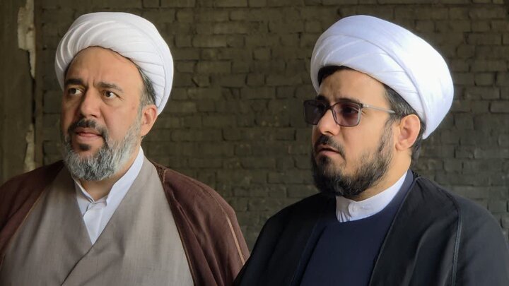 تصاویر/ بازدید رئیس مرکز خدمات حوزه های علمیه از پروژه ساختمان اداری مرکز خدمات استان سمنان