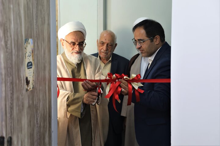 تصاویر/ آیین افتتاحیه دفتر خبری حوزه علمیه خواهران استان یزد