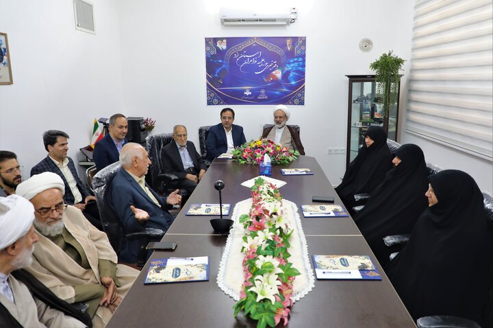 تصاویر/ آیین افتتاحیه دفتر خبری حوزه علمیه خواهران استان یزد
