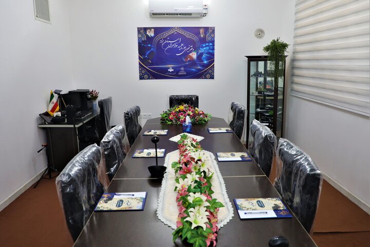 تصاویر/ آیین افتتاحیه دفتر خبری حوزه علمیه خواهران استان یزد