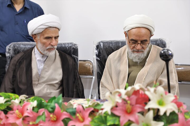 تصاویر/ آیین افتتاحیه دفتر خبری حوزه علمیه خواهران استان یزد