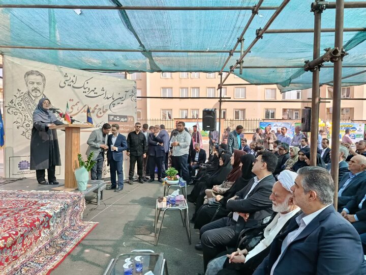 تصاویر/آیین افتتاح مدرسه اوتیسم حضرت قائم(عج)در اراک