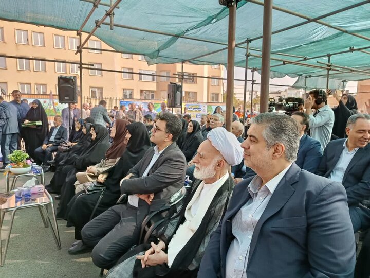 تصاویر/آیین افتتاح مدرسه اوتیسم حضرت قائم(عج)در اراک