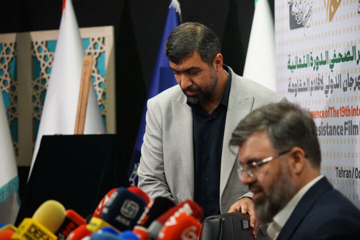 تصاویر/ نشست خبری جشنواره فیلم مقاومت