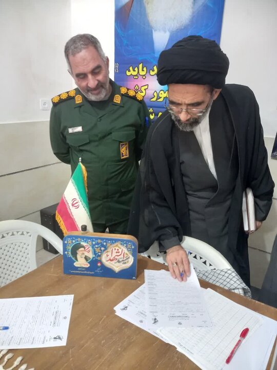 تصاویر/جلسه قرارگاه شهرستانی مسجد با حضور نماینده ولی فقیه در کاشان