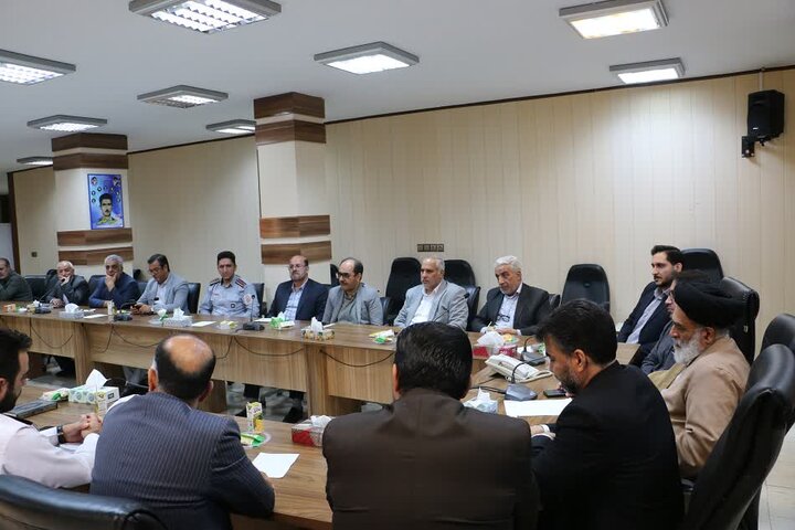 تصاویر/ برگزاری جلسه ستاد بزرگداشت یوم‌الله ۱۳ آبان در ورامین