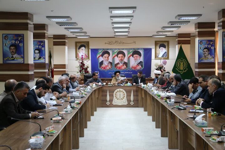 تصاویر/ برگزاری جلسه ستاد بزرگداشت یوم‌الله ۱۳ آبان در ورامین