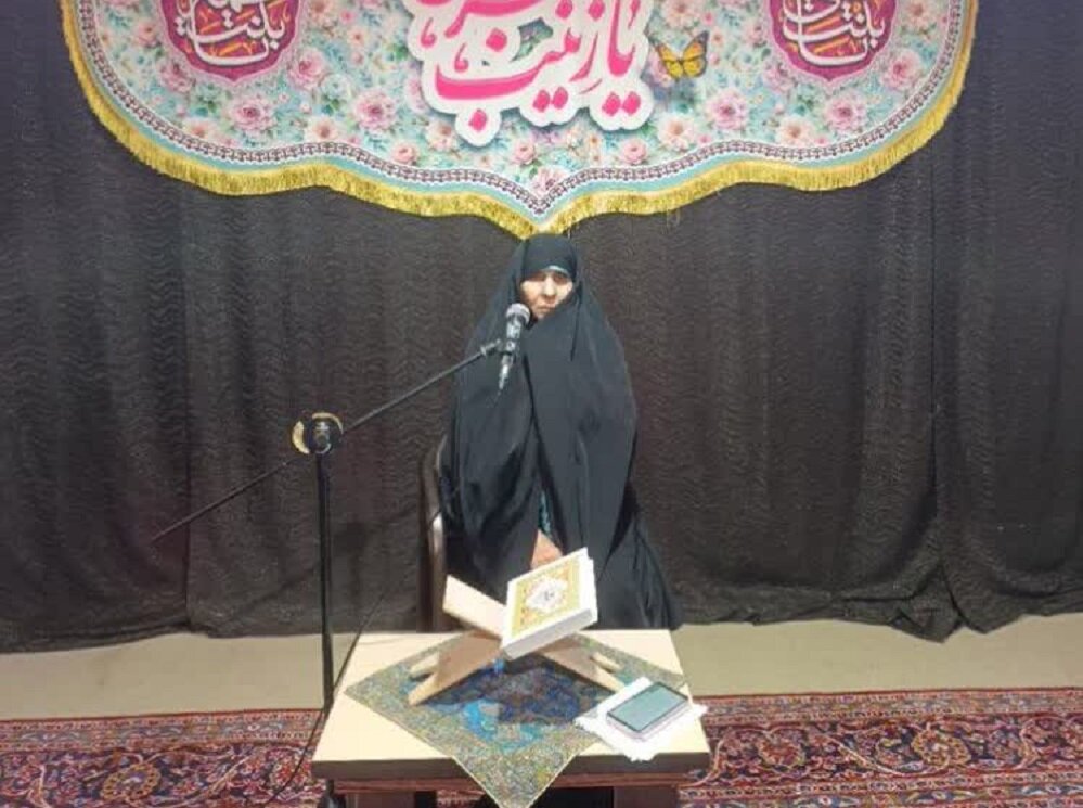 نشست علمی «از کربلا تا رسانه» در طرح اربعین تعالی مدرسه علمیه الزهراء ایوان‌کی