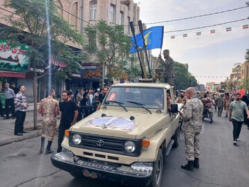 تصاویر/ برگزاری رزمایش جانفدا در ساوه