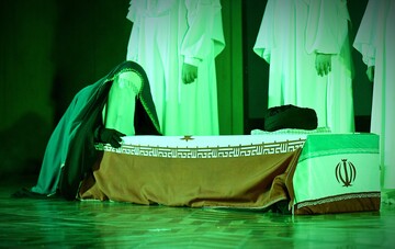 تصاویر/ مراسم سوگواری فاطمیه ویژه بانوان در آستان حضرت عبدالعظیم(ع)
