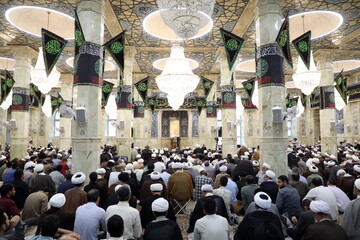 تصاویر/ درس اخلاق آیت‌الله العظمی جوادی آملی