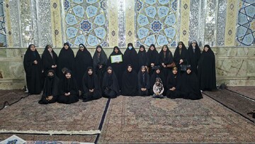 تصاویر/ اختتامیه طرح «اربعین تعالی» توسط مدرسه علمیه نرجسیه سیرجان