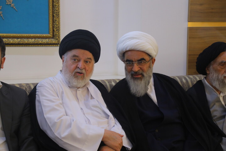 تصاویر / مراسم چهلمین روز ارتحال آیت الله غیب غلامی